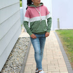 Schnittmuster Colorblocking Hoodie ENINGEN Gr. 34-56 : - Sewando
