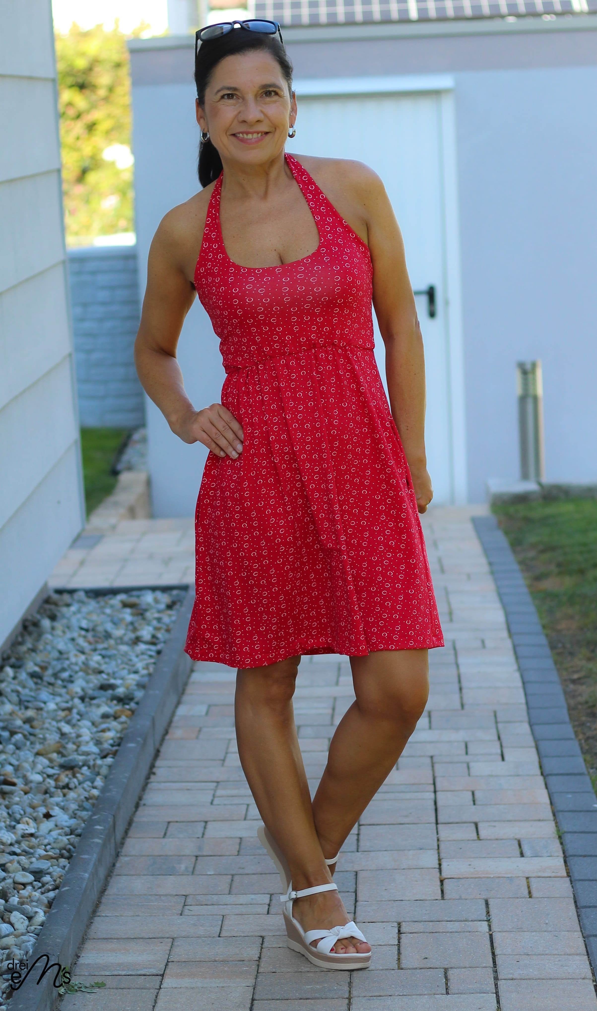 Schnittmuster Kleid ANZING Gr. 32-50 : - Sewando