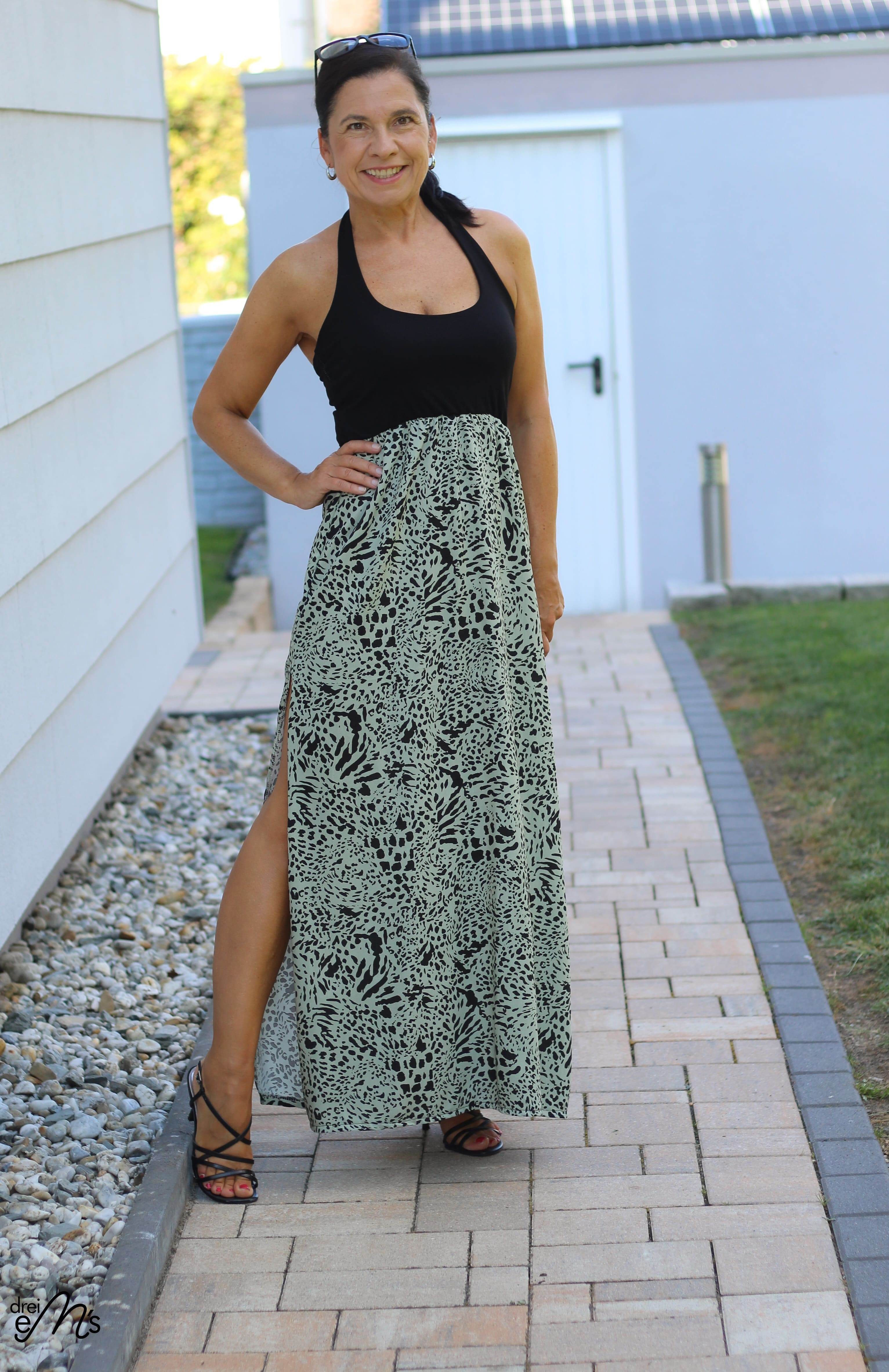Schnittmuster Kleid ANZING Gr. 32-50 : - Sewando
