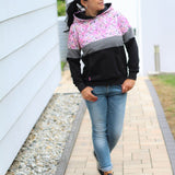 Schnittmuster Colorblocking Hoodie ENINGEN Gr. 34-56 : - Sewando