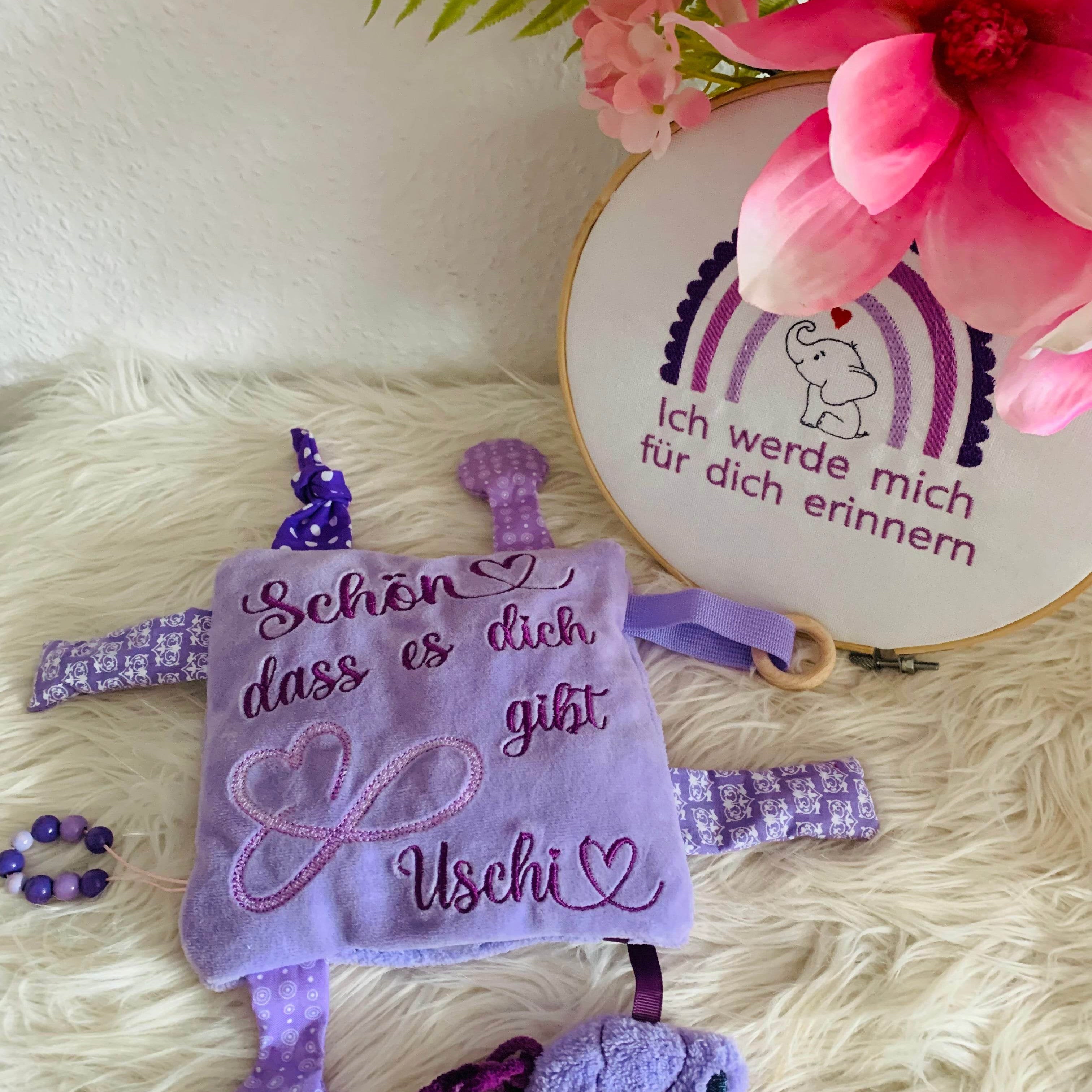 Stickdatei Nestelkissen / Demenz Set 983 /1 - Sewando