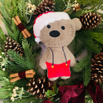 Stickdatei Teddy Weihnachtmann Set 752 - Sewando