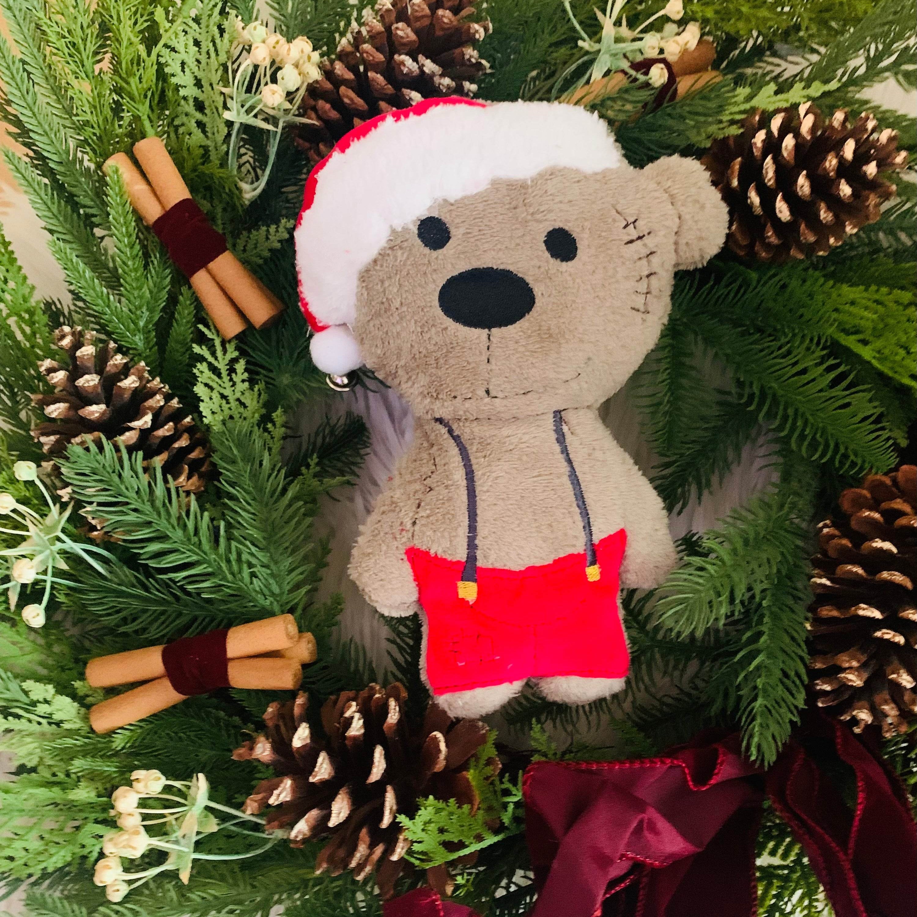 Stickdatei Teddy Weihnachtmann Set 752 - Sewando