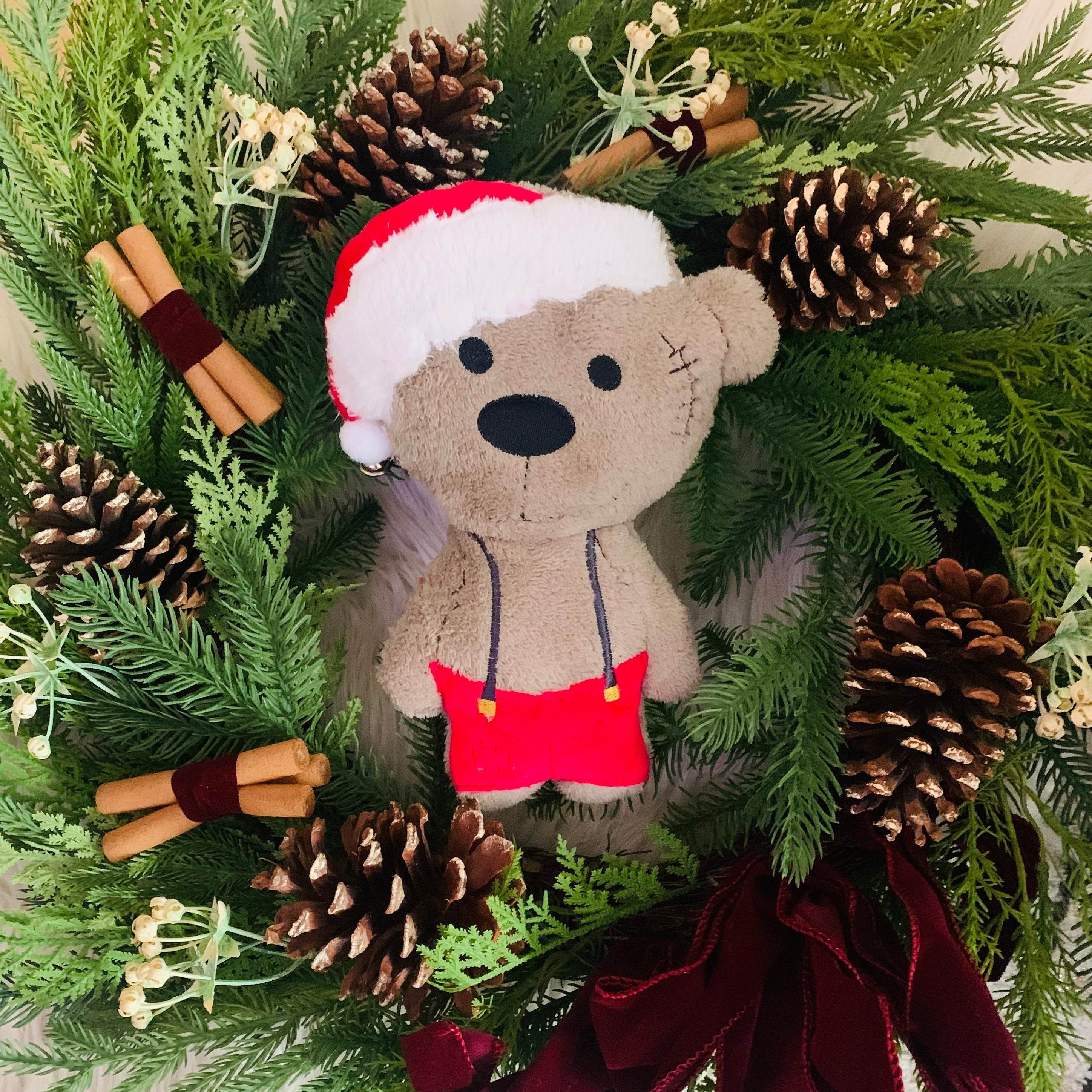Stickdatei Weihnachten Teddy Set 752 Geschenkset - Sewando