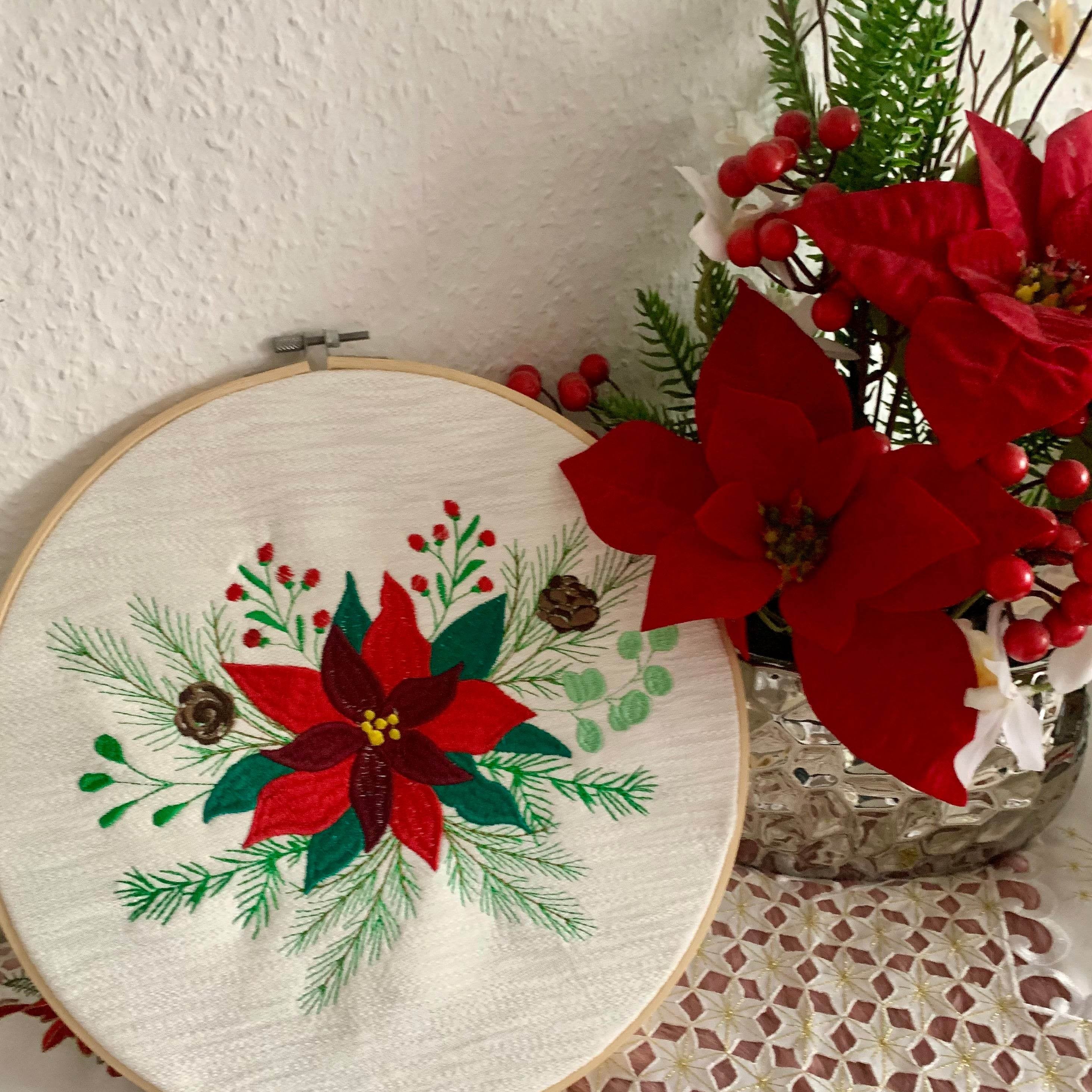 Stickdatei Weihnachten Weihnachtsstern Set 988 /1 - Sewando