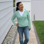 Schnittmuster Cardigan-Pullover VILLAROSA Gr. 32-56 : - Sewando