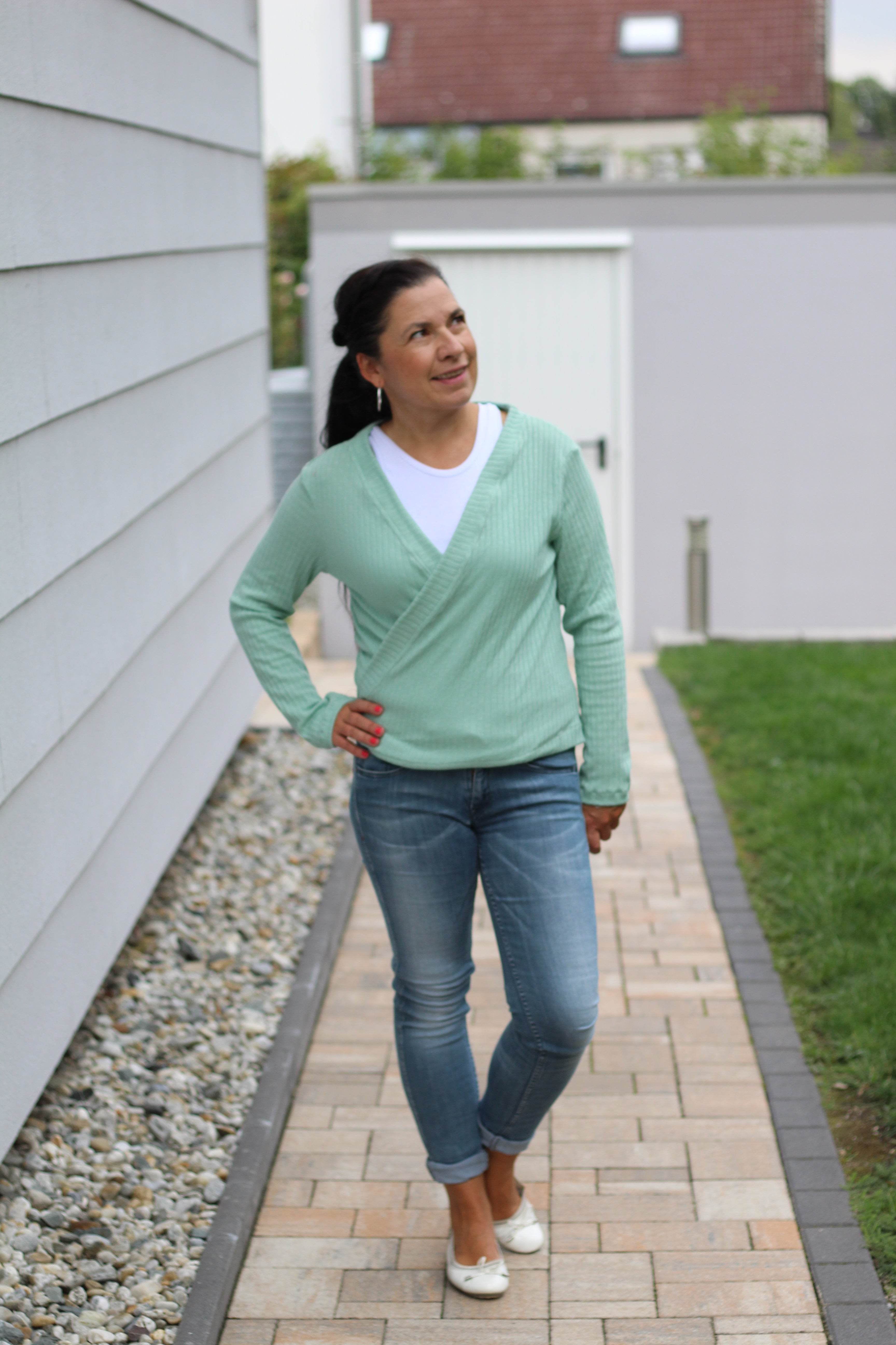 Schnittmuster Cardigan-Pullover VILLAROSA Gr. 32-56 : - Sewando