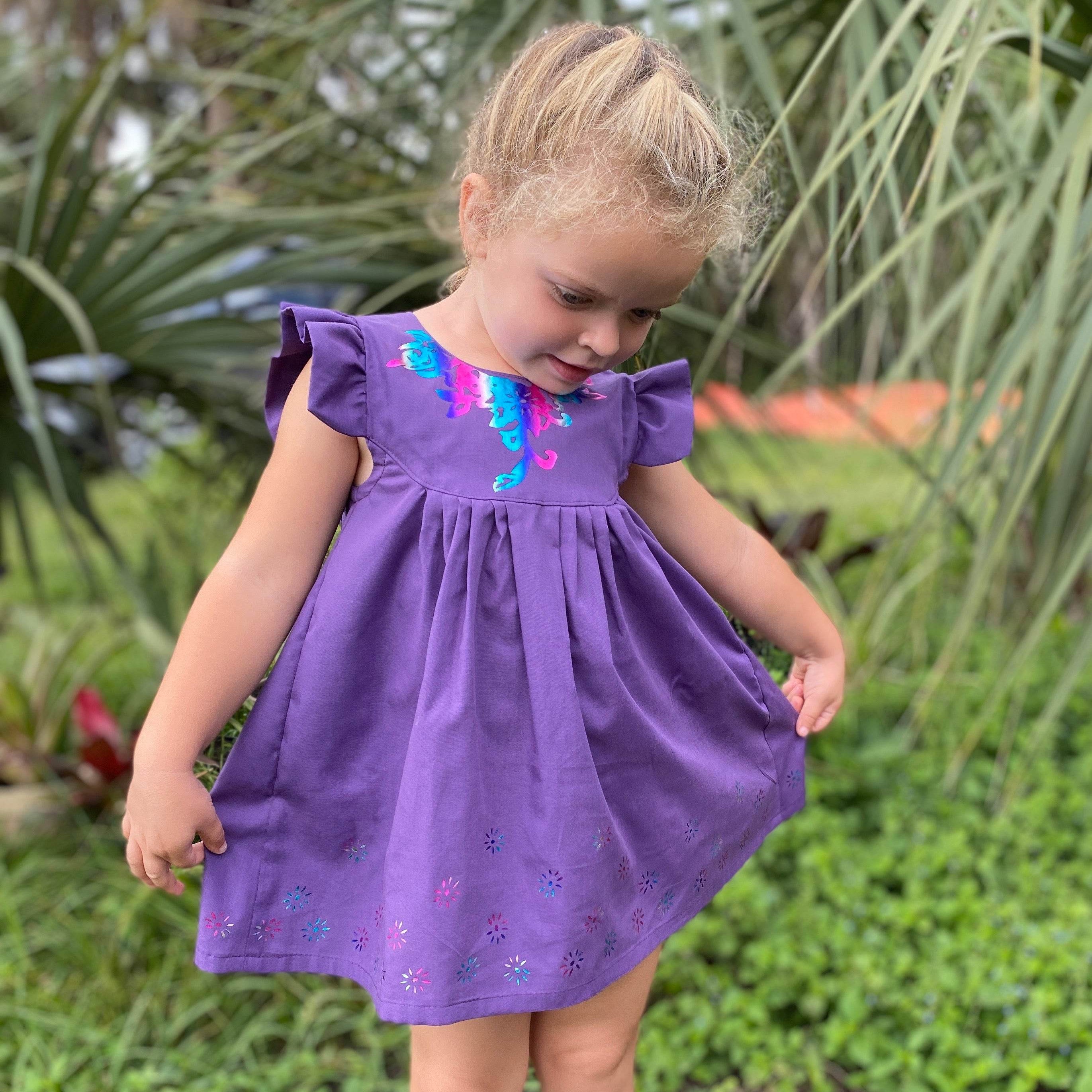 Schnittmuster Sommerkleid, Kleid, Tunika aus Webware Amaia Gr. 80-140 - Sewando