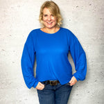 Schnittmuster Jersey Bluse CASTANHA (32-56) - Sewando