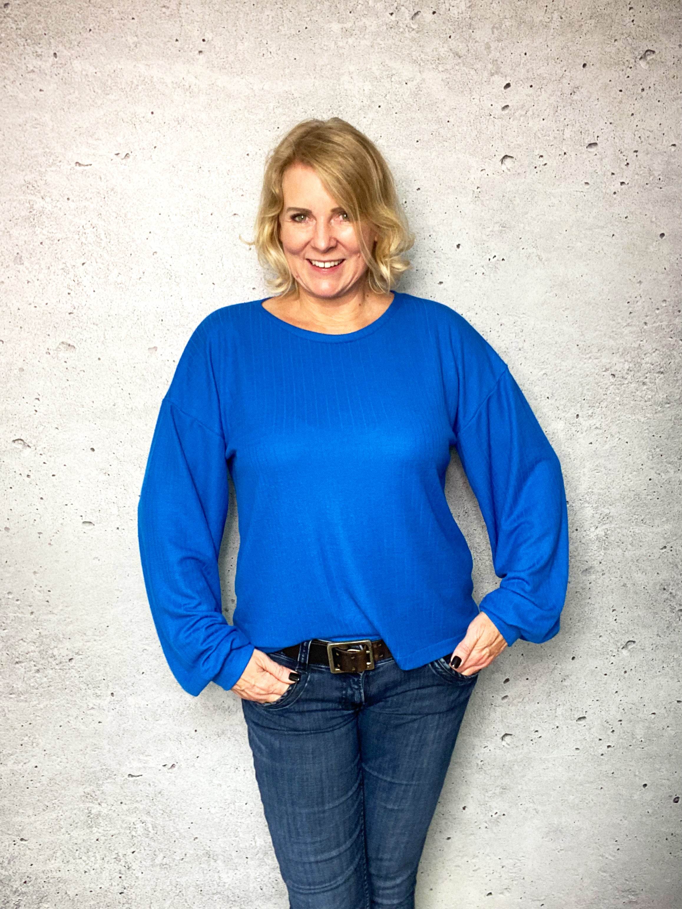 Schnittmuster Jersey Bluse CASTANHA (32-56) - Sewando