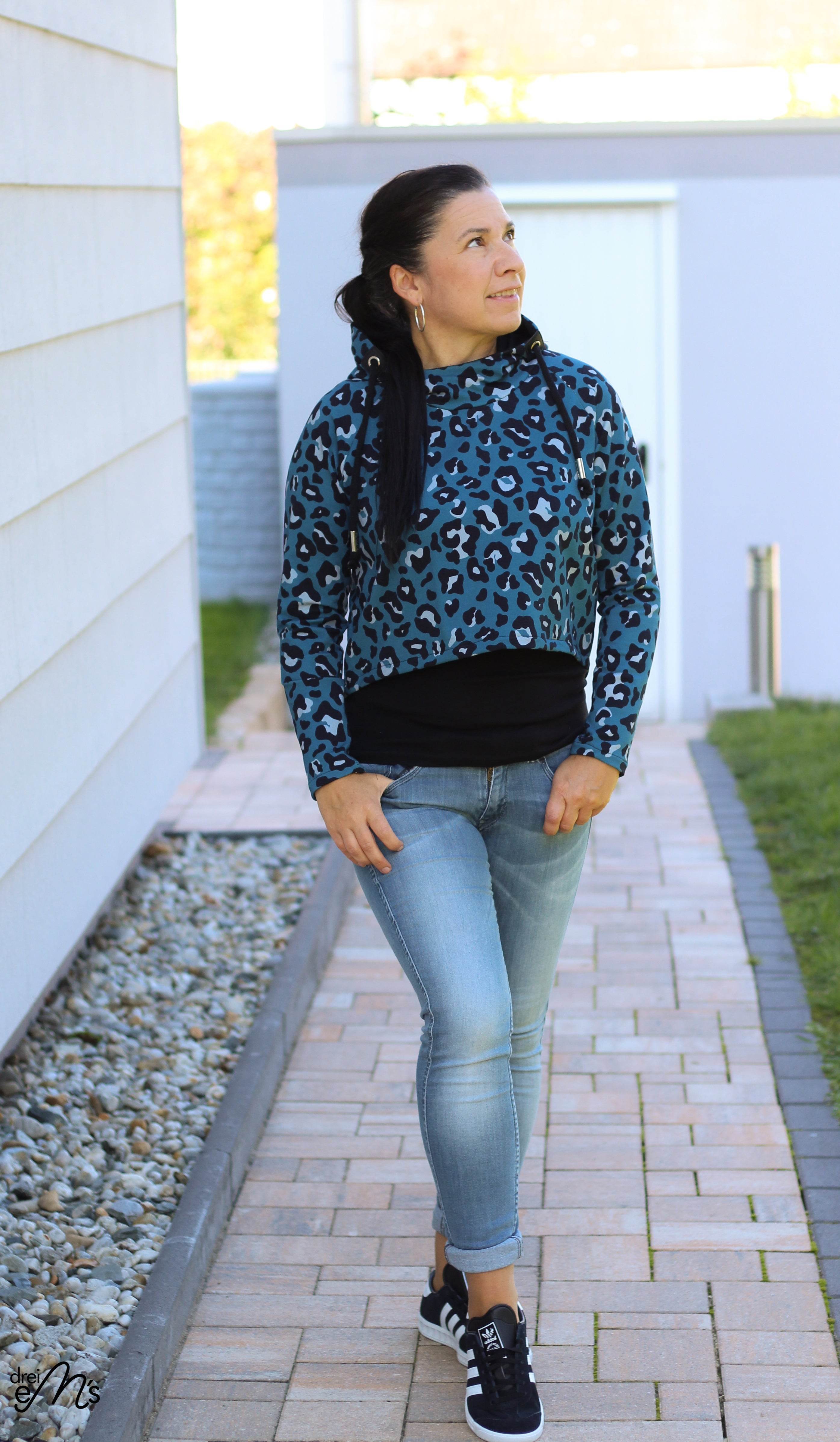 Schnittmuster Raglansweater / Hoodie ISTRANA Gr. 34-56 : - Sewando