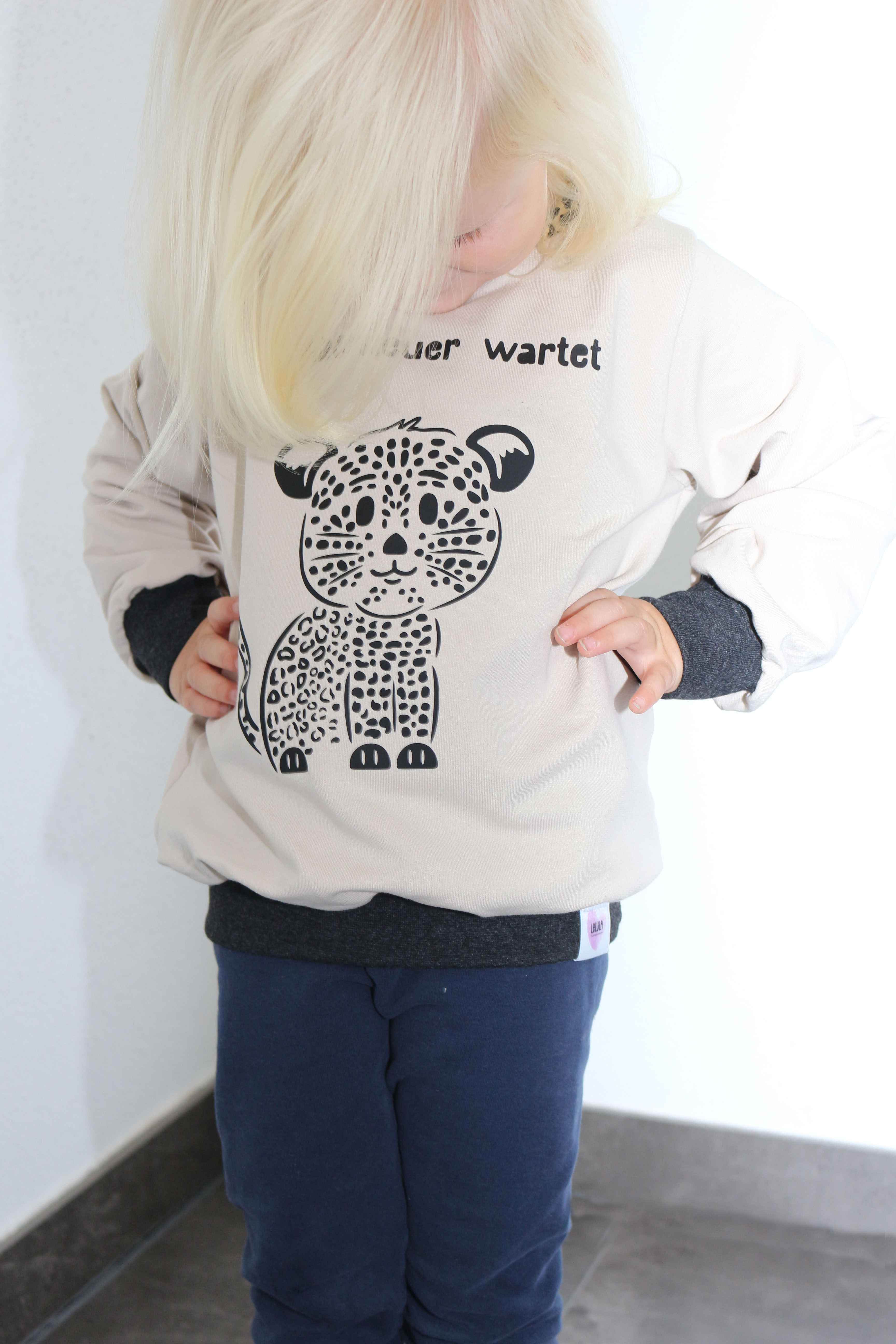 Plotterdatei und Siebdruckvorlage Leopard - Sewando