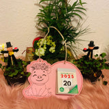Stickdatei Schwein Kalender Abreisskalender Set 992 In the Hoop - Sewando