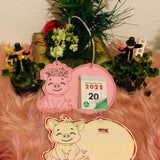 Stickdatei Schwein Kalender Abreisskalender Set 992 In the Hoop - Sewando