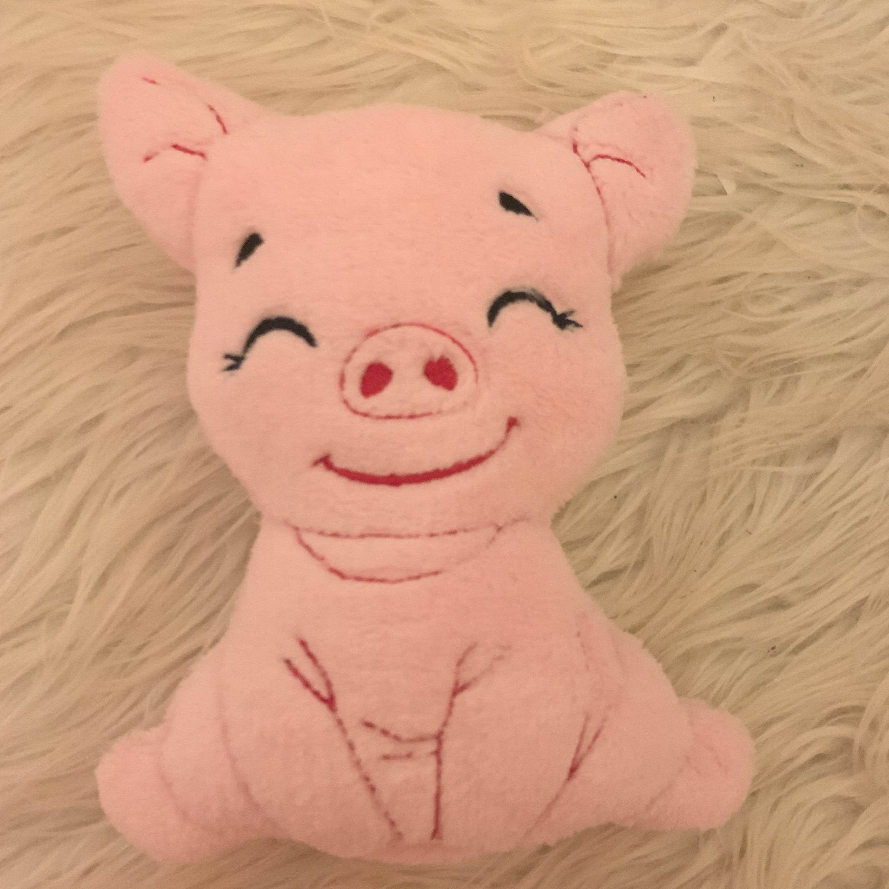 Stickdatei Schwein Glücksschweinchen Schweinchen Set 992 - Sewando
