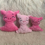 Stickdatei Schwein Glücksschweinchen Schweinchen Set 992 - Sewando