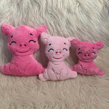 Stickdatei Schwein Glücksschweinchen Schweinchen Set 992 - Sewando