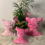 Stickdatei Schwein Glücksschweinchen Schweinchen Set 992 - Sewando