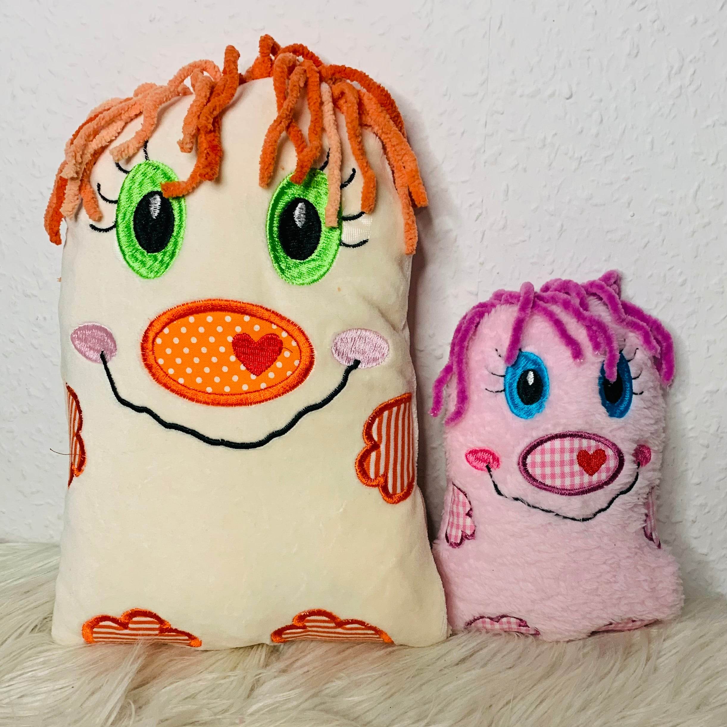 Stickdatei Schnobbel Monster Happy Set 2502 - Sewando
