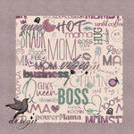 Power Mama Statement Stoffdesign Creme - nicht exklusiv - Sewando