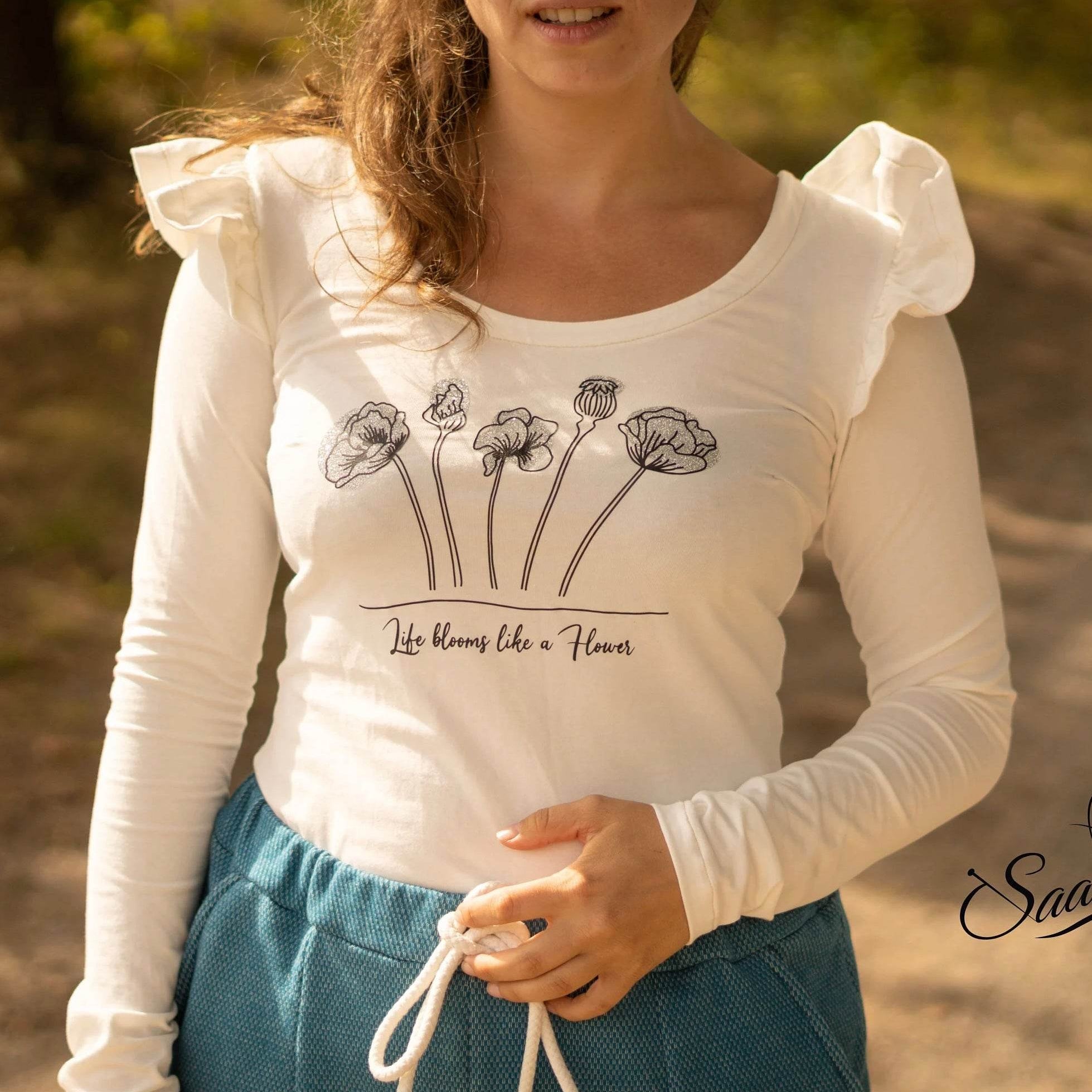Plotterdatei Mohnblumen - Sewando