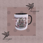 Einen Scheiß muss ich – Pinup Tassen-Design für Kaffeebecher (PNG-Datei) - Sewando