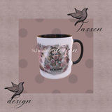 Einen Scheiß muss ich – Pinup Tassen-Design für Kaffeebecher (PNG-Datei) - Sewando