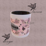Einen Scheiß muss ich – Pinup Tassen-Design für Kaffeebecher (PNG-Datei) - Sewando