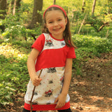Schnittmuster Longshirt und Kleid "Hula Wave" Gr. 80-164