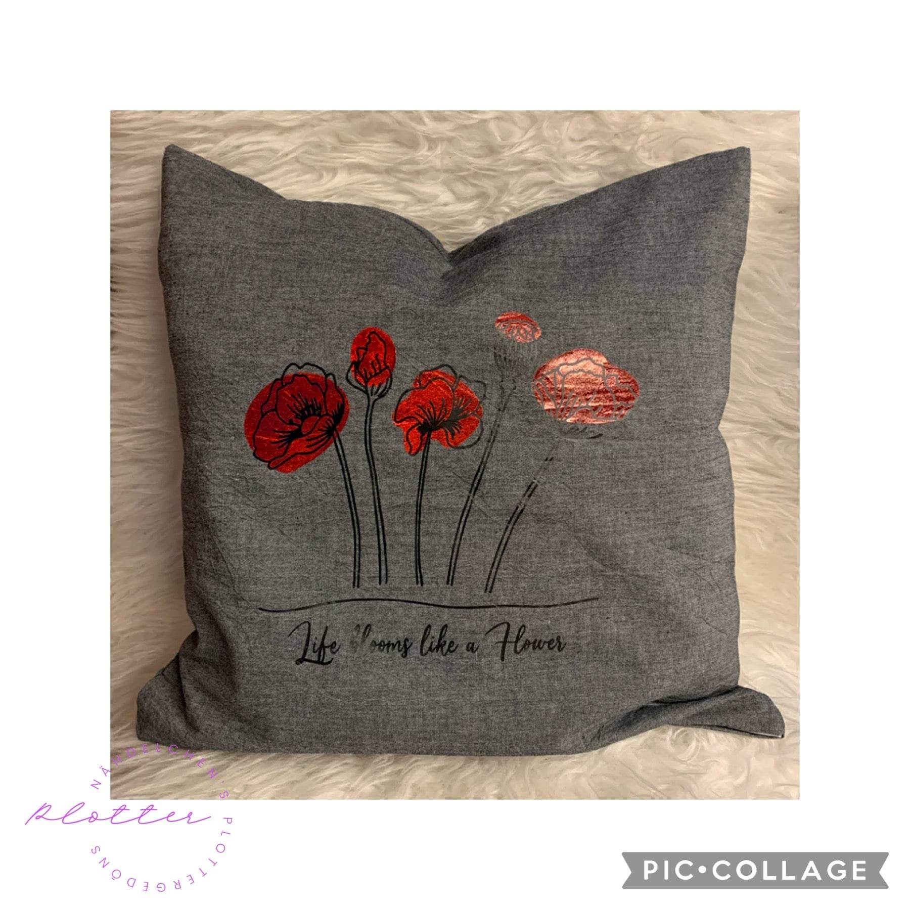 Plotterdatei Mohnblumen - Sewando