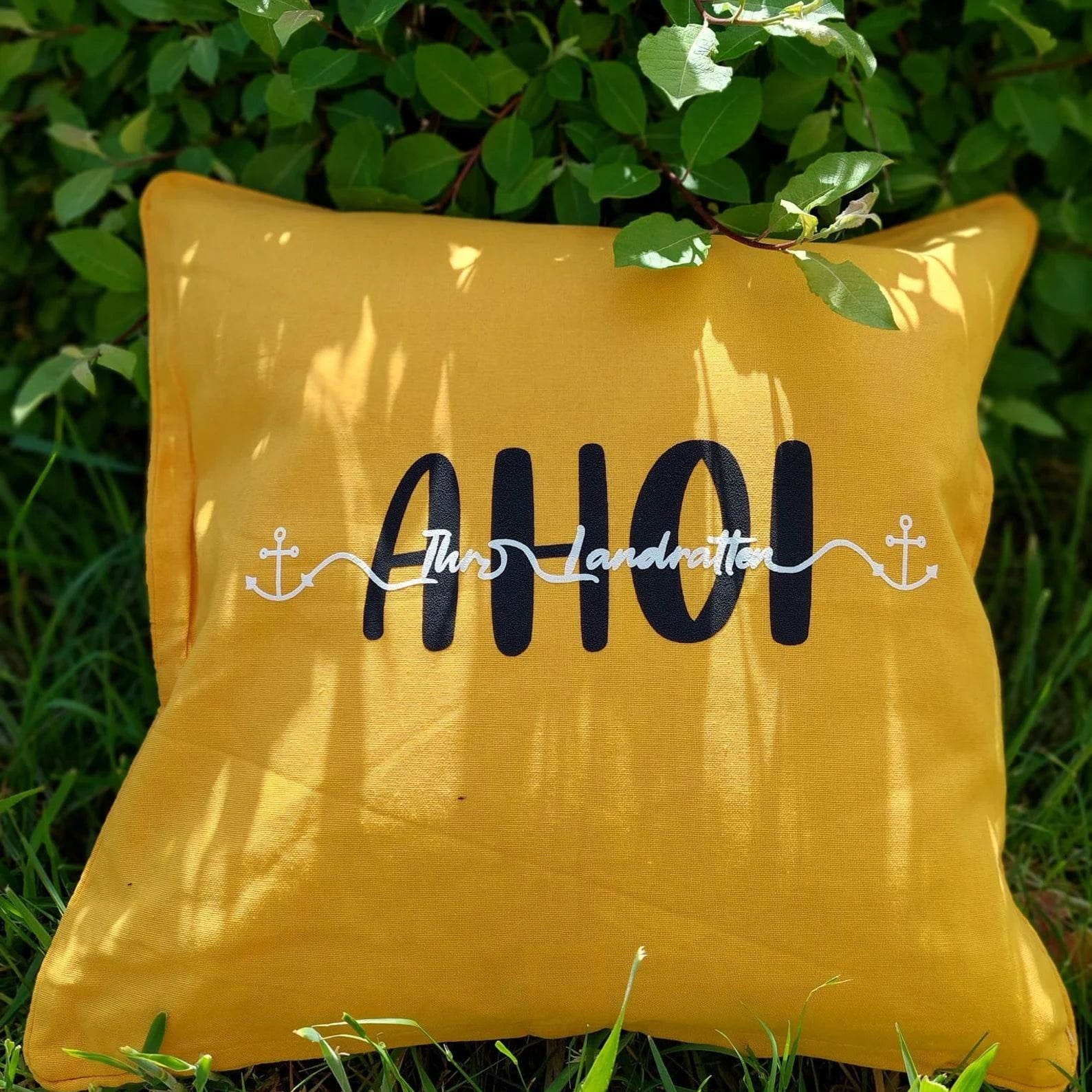 Plotterdatei Schriftzug Ahoi ihr Landratten - Sewando