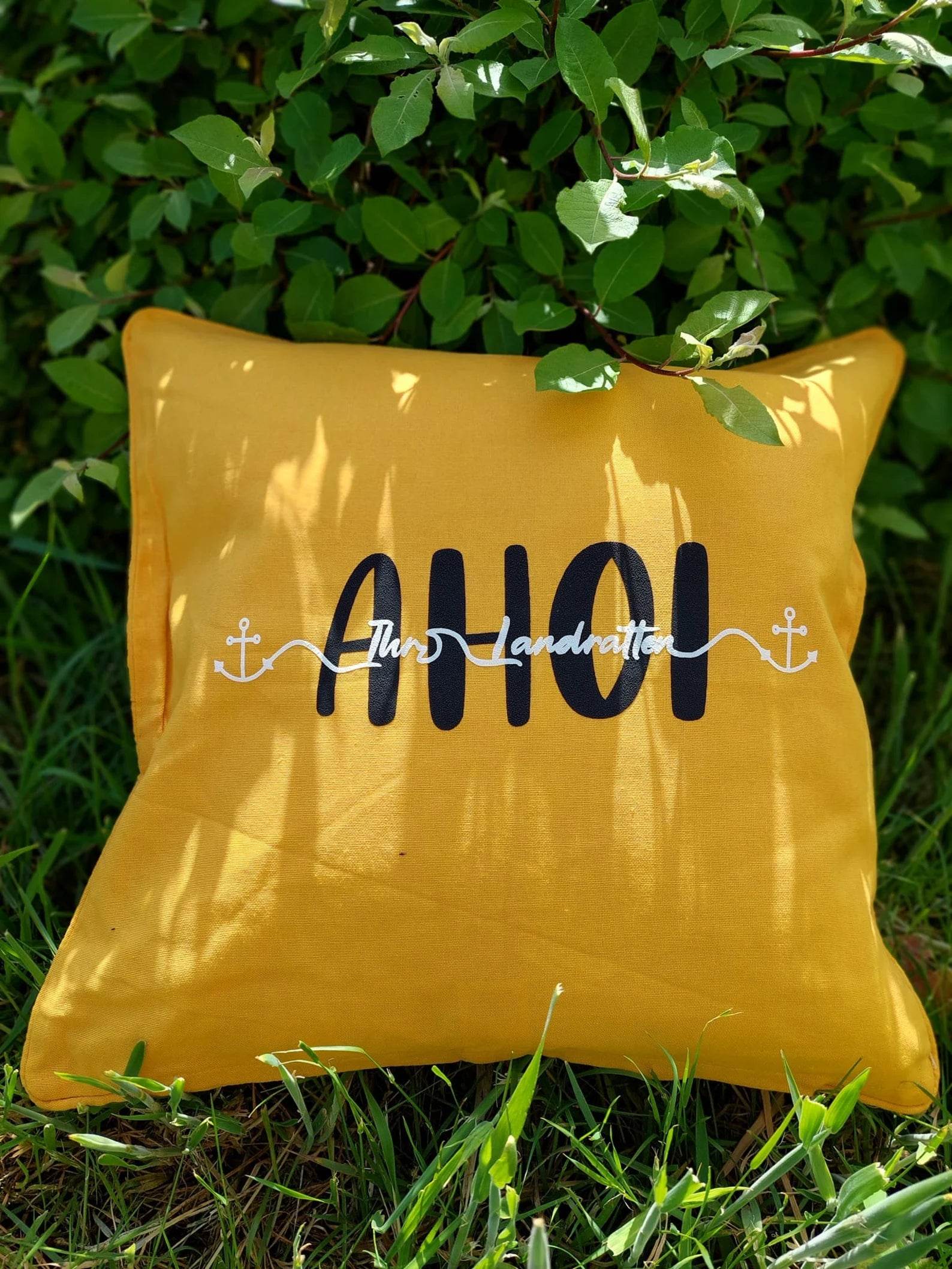 Plotterdatei Schriftzug Ahoi ihr Landratten - Sewando
