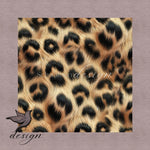 Fellzauber Natur Leo Stoffdesign - Nicht exklusiv Leoprint 3D - Sewando