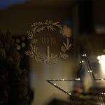 Plotterdatei Weihnachten im Scandi-Look mit ‚God Jul‘ Schriftzug und Line Art Kranz – stilvolles Design für Kissen, Sweater und Deko.