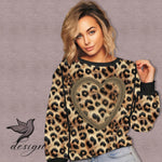 Fellzauber Natur Leo Stoffdesign - Nicht exklusiv Leoprint 3D - Sewando