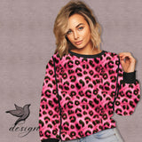 Fellzauber Pink Leo Stoffdesign - Nicht exklusiv - Sewando