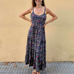 Trägerkleid mit Stufen, Sommerkleid RAFAELA, A/B-Cup, PDF Schnittmuster, Gr. 32-50 - Sewando