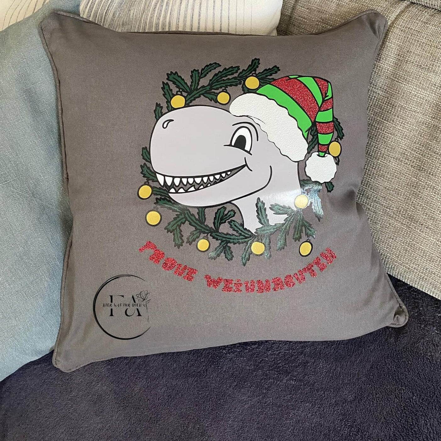 Plotterdatei Weihnachtsdino - Sewando
