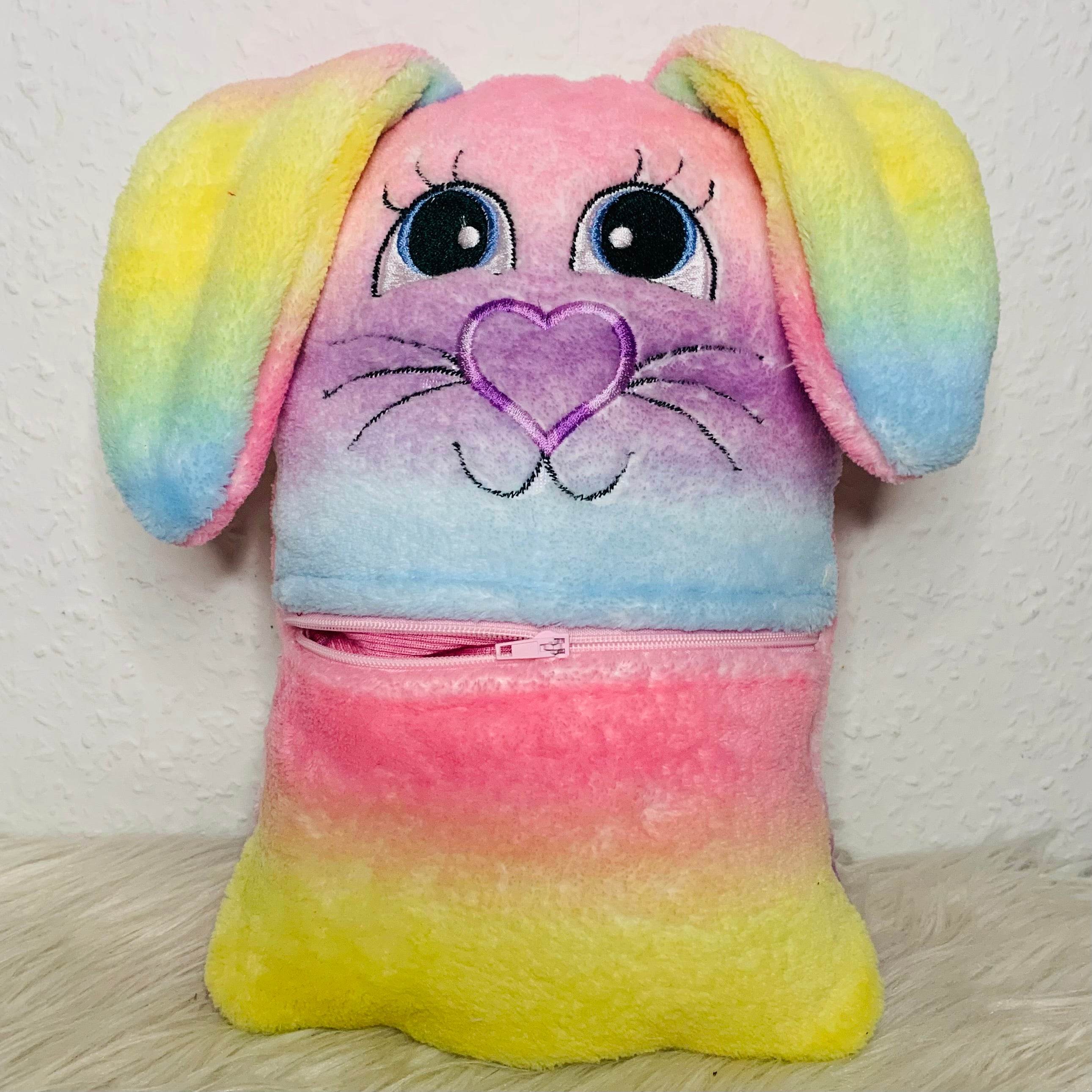 Stickdatei Hase mit Reißverschluss Tasche Set 2505 - Sewando
