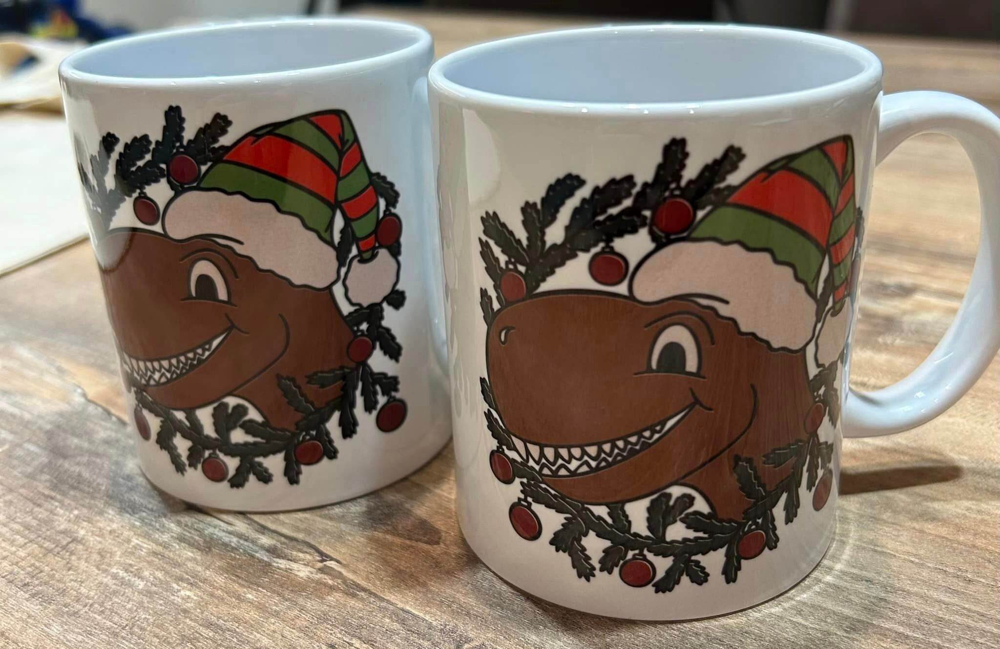 Plotterdatei Weihnachtsdino - Sewando