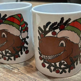 Plotterdatei Weihnachtsdino - Sewando