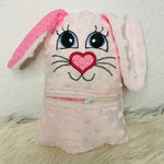 Stickdatei Hase mit Reißverschluss Tasche Set 2505 - Sewando
