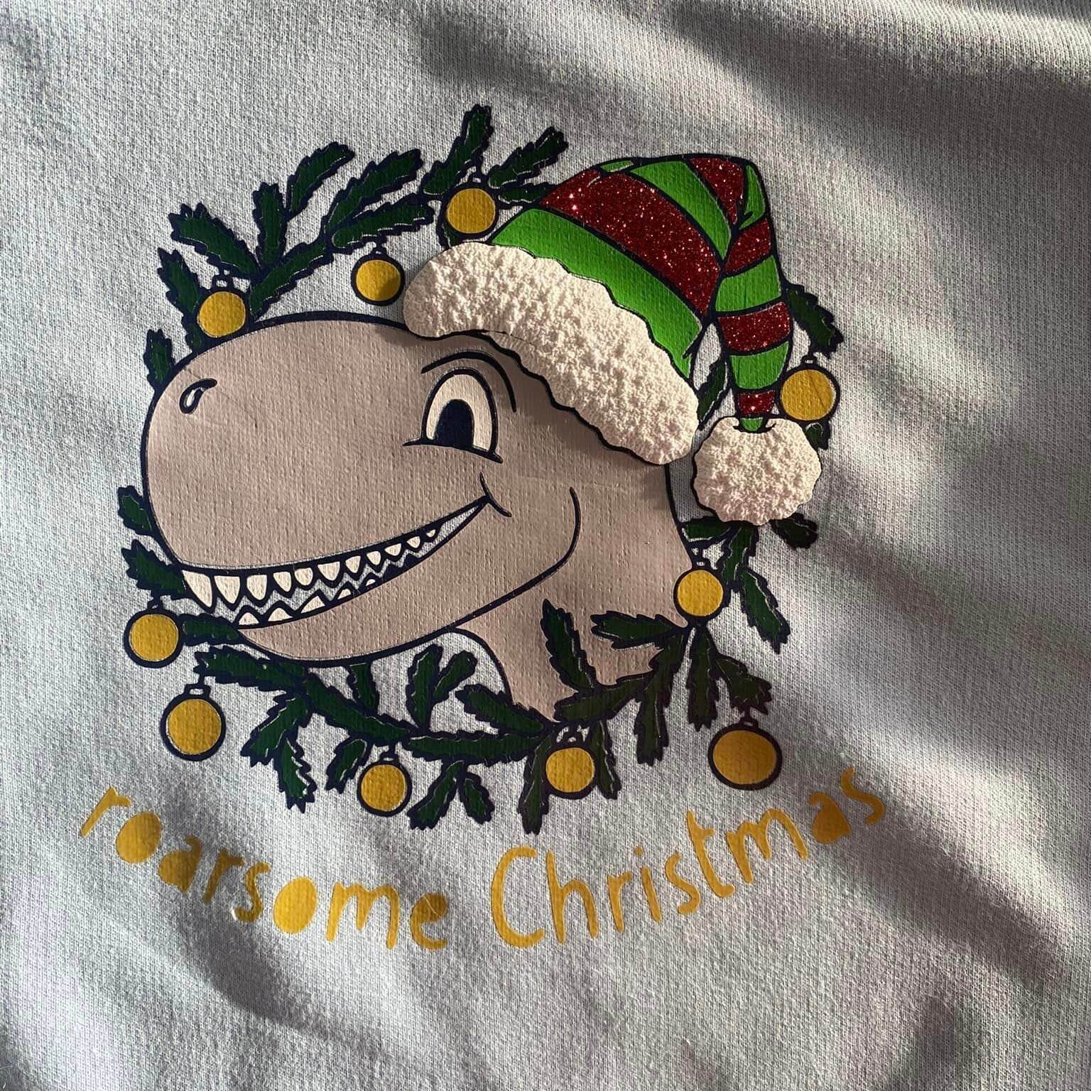 Plotterdatei Weihnachtsdino - Sewando