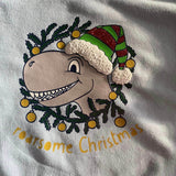 Plotterdatei Weihnachtsdino - Sewando
