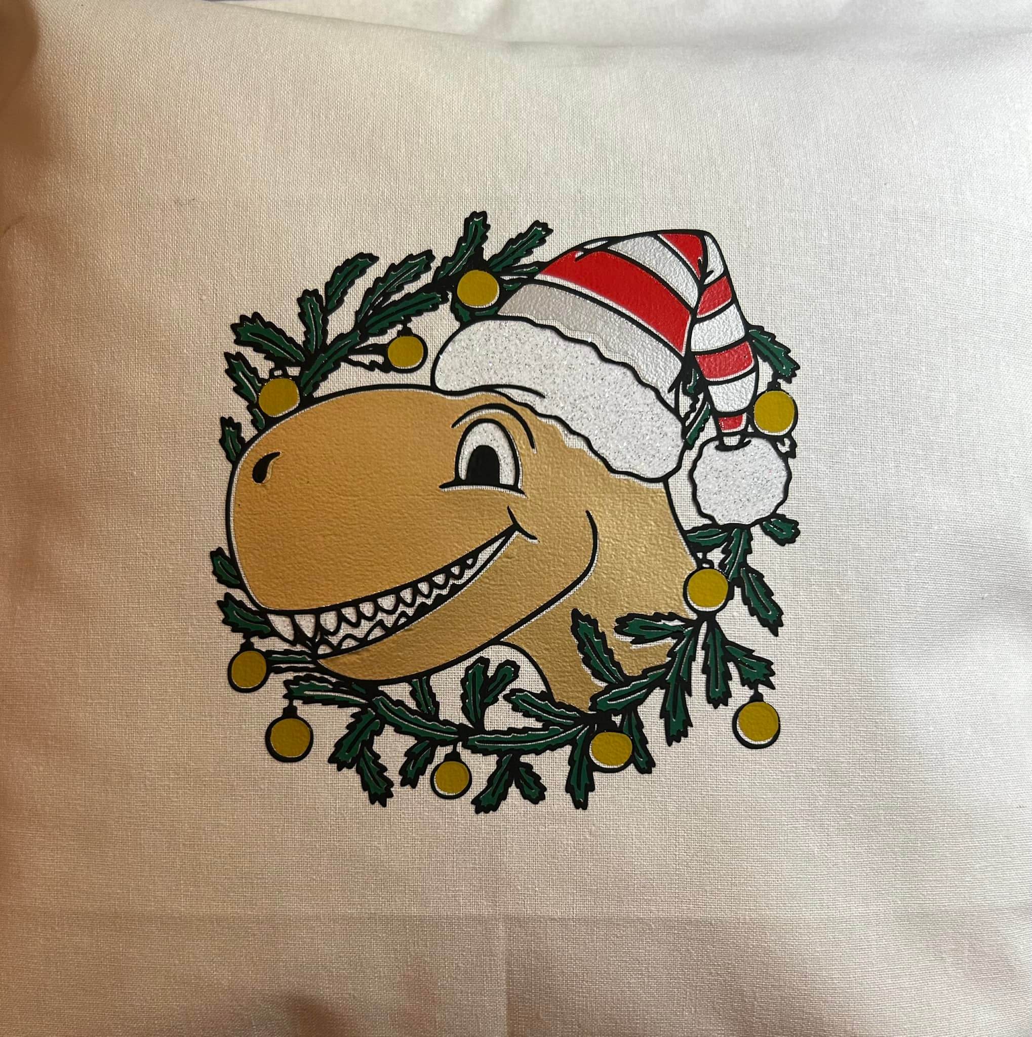Plotterdatei Weihnachtsdino - Sewando