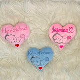 Stickdatei Herzkind 2 Kämpferherz Herz in the Hoop Set 2510 - Sewando