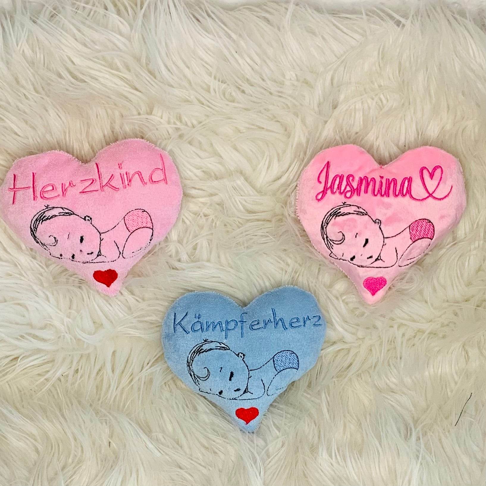 Stickdatei Herzkind 2 Kämpferherz Herz in the Hoop Set 2510 - Sewando