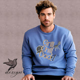 Papatime Grill.Chill.Dad. Bügelbild 2xPNG für Väter - Sewando