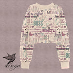 Power Mama Statement Stoffdesign Creme - nicht exklusiv - Sewando