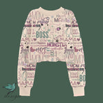 Power Mama Statement Stoffdesign Creme - nicht exklusiv - Sewando